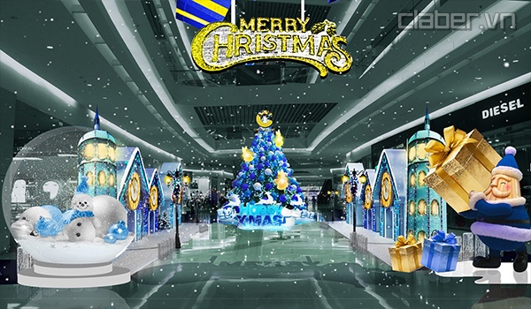 dia diem choi noel o sai gon 2019 crescent mall