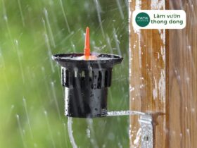 Sơ lược về nguyên lý hoạt động của cảm biến mưa Claber có dây 90915