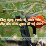 Ứng dụng Thiết Bị Tưới Tiêu chăm sóc cảnh quan đô thị 2019