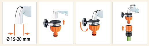 Cách lắp Khớp nối không ren 8525