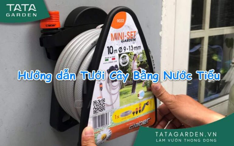 Hướng dẫn cách Tưới Cây Bằng Nước Tiểu an toàn cho sức khỏe