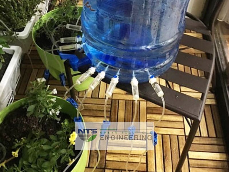 Tự chế thiết bị tưới cây bằng dây truyền dịch