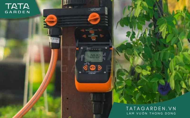 Hệ thống tưới cây tự động không dùng điện sẽ giúp bạn dễ dàng lắp đặt ở bất kỳ nơi nào