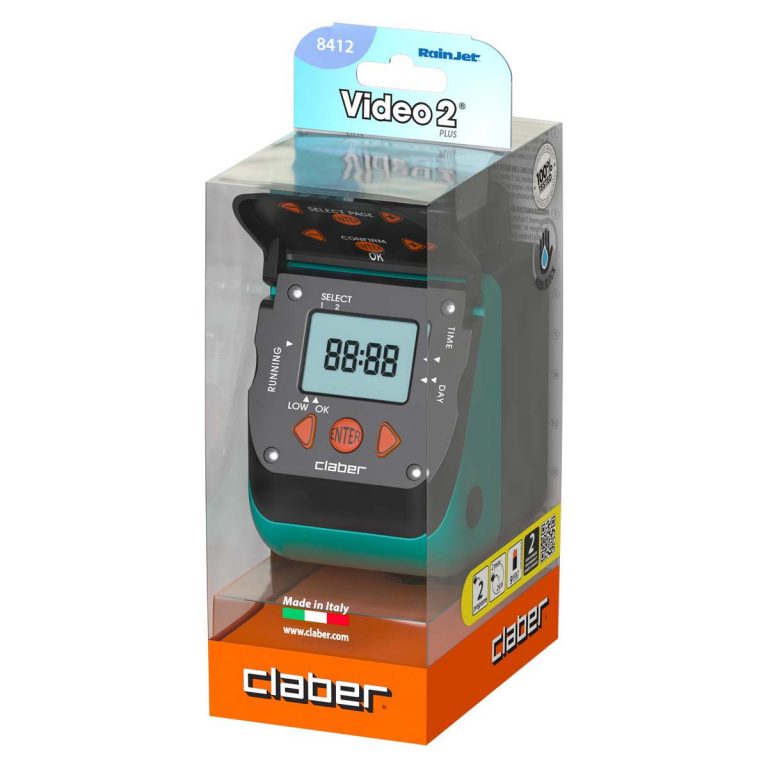 Hướng dẫn tự lắp đặt và sử dụng bộ timer hẹn giờ tưới cây tự động Aquauno Video 2 Plus [8412]