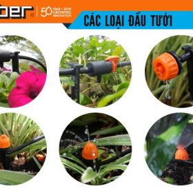 Cách chọn các loại đầu tưới nhỏ giọt phù hợp với từng thiết kế