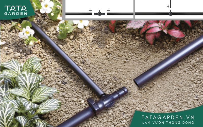 Cách kết nối tê giảm