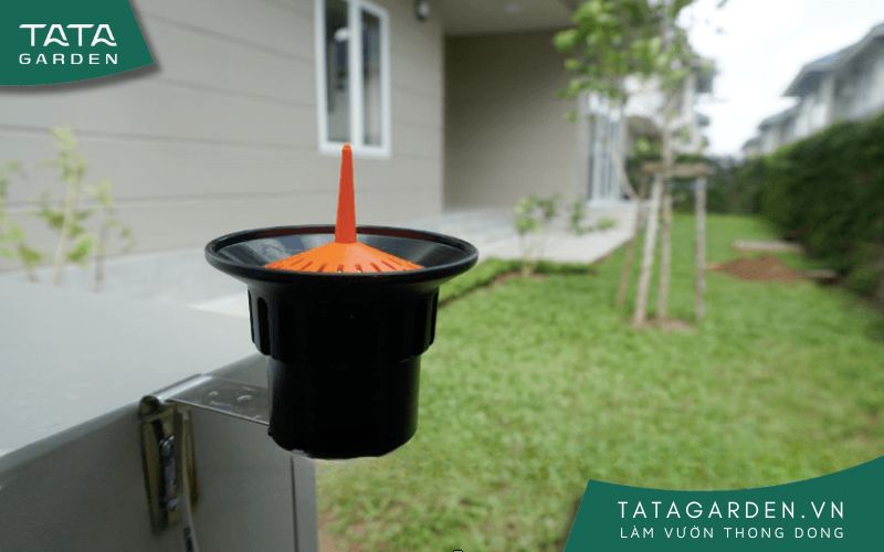 Cảm biến mưa được lắp ở nơi thoáng đãng