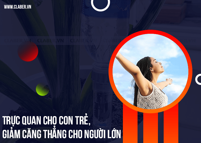 Trực quan cho con trẻ, giảm căng thẳng cho người lớn