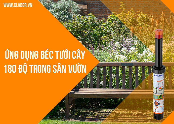 Béc tưới cây 180 độ