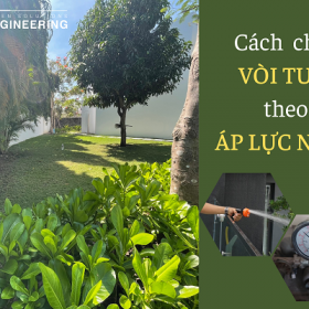 Lựa chọn vòi nước tưới cây phù hợp với áp lực nước