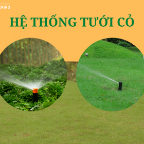 Phân biệt đầu tưới popup và rotor trong hệ thống tưới tự động sân vườn