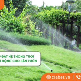 Chi phí lắp đặt hệ thống tưới phun mưa cho sân vườn