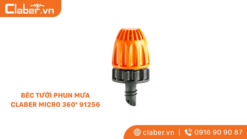 Béc tưới phun mưa cục bộ xoay 360 độ