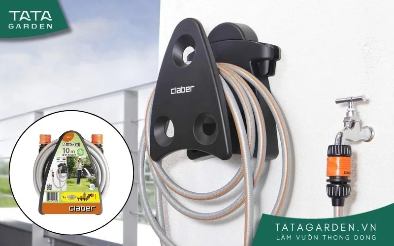 Bộ cuộn vòi tưới cây ban công 10m
