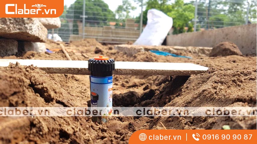 Địa hình trồng cây quyết định thiết kế lắp đặt hệ thống tưới phun mưa