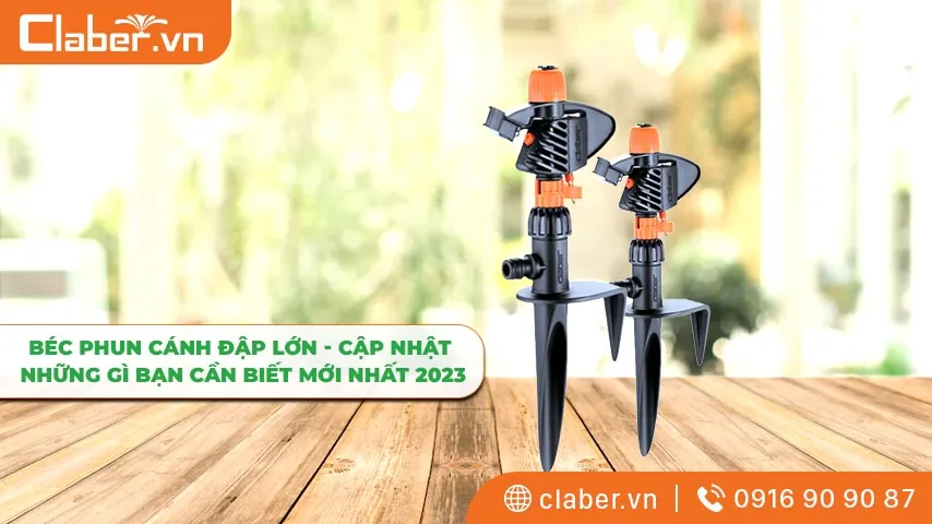 Béc phun cánh đập lớn: cập nhật tính năng mới nhất 2023