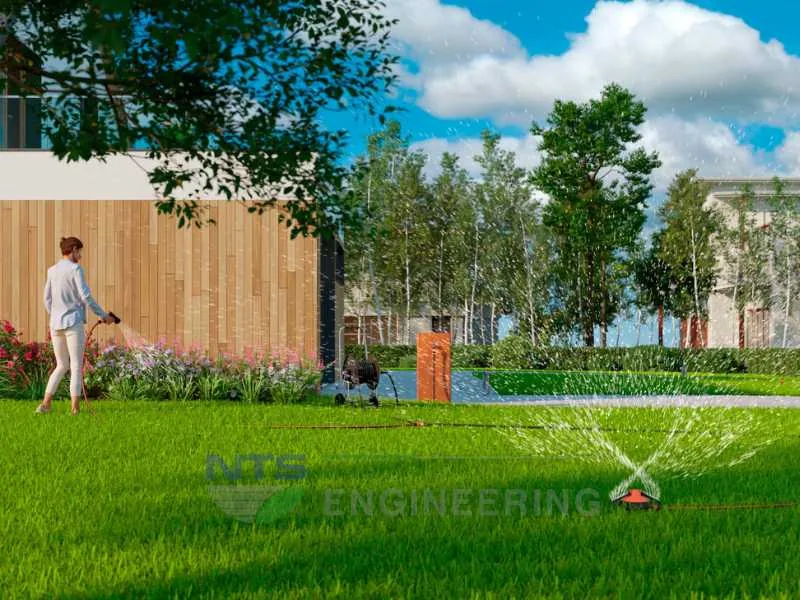 Vẻ đẹp của thiết bị tưới cây Claber – sang trọng, rực rỡ cho sân vườn đẳng cấp