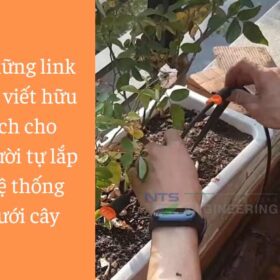 Top các link cần biết cho người mới tự lắp hệ thống tưới cây tự động