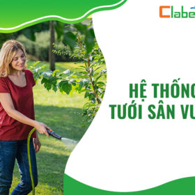 Hệ thống tưới sân vườn cao cấp – Giải pháp tưới đang sở hữu nhất hiện nay