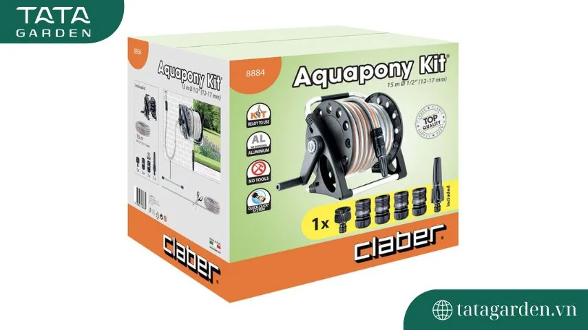 cuộn vòi tưới cây treo tường