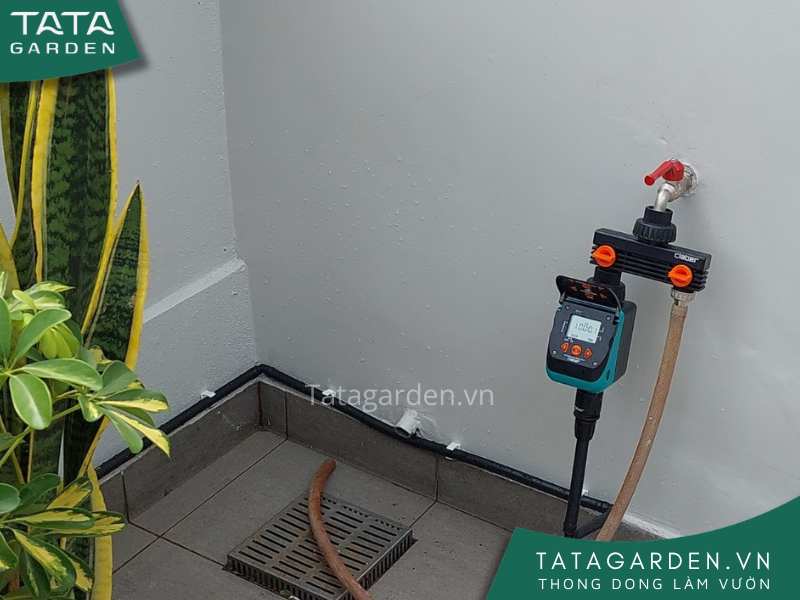 Timer được sử dụng trong hệ thống tưới cây tự động