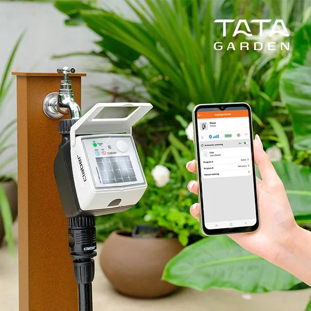 Hẹn giờ tưới cây năng lượng mặt trời