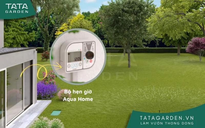 Timer hẹn giờ tưới cây aqua home