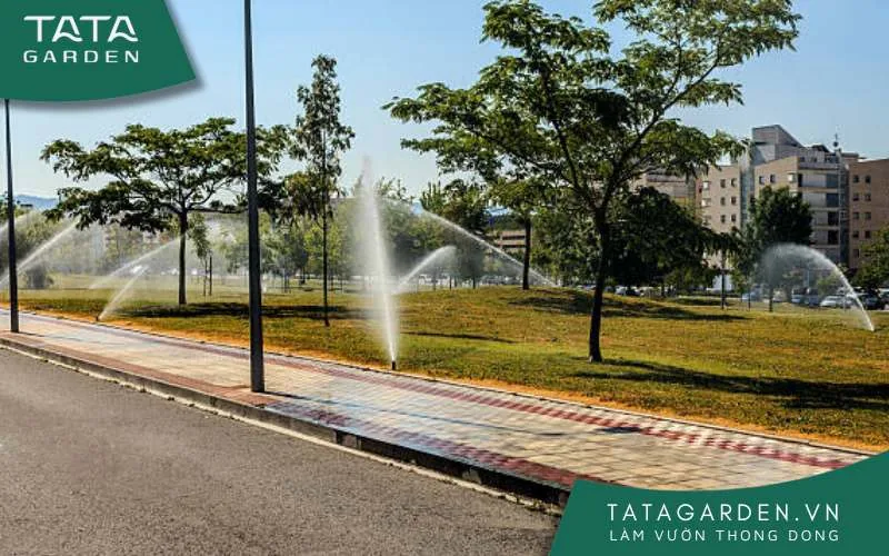 Giá hệ thống tưới cây tự động phụ thuộc vào rất nhiều yếu tố khác nhau