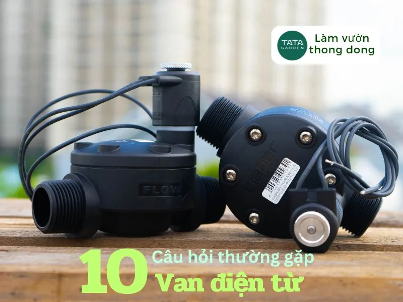 10+ câu hỏi thường gặp về van điện từ tưới cây