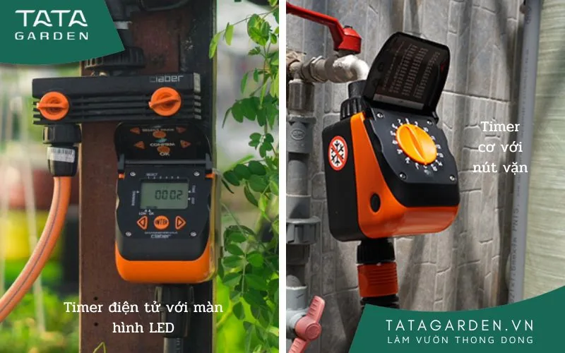 Timer điện tử và timer cơ