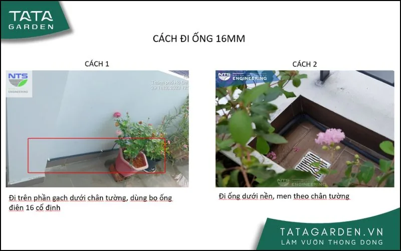 2 cách đi đường ống chính phổ biến