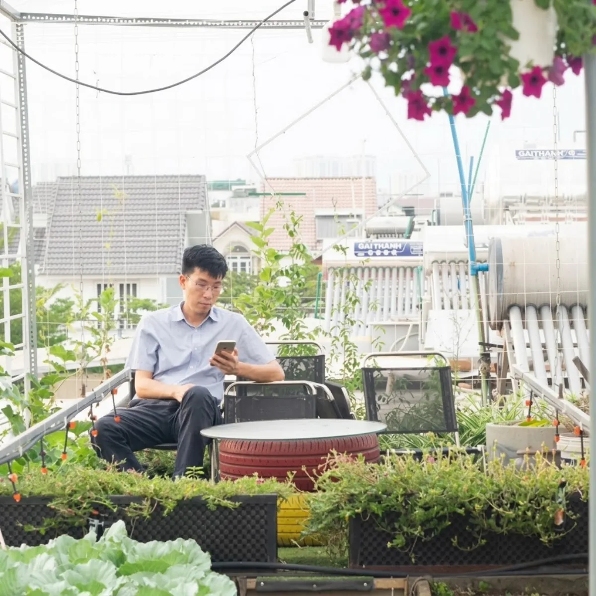 Làm vườn thong dong bắt đầu từ sự tự động hóa