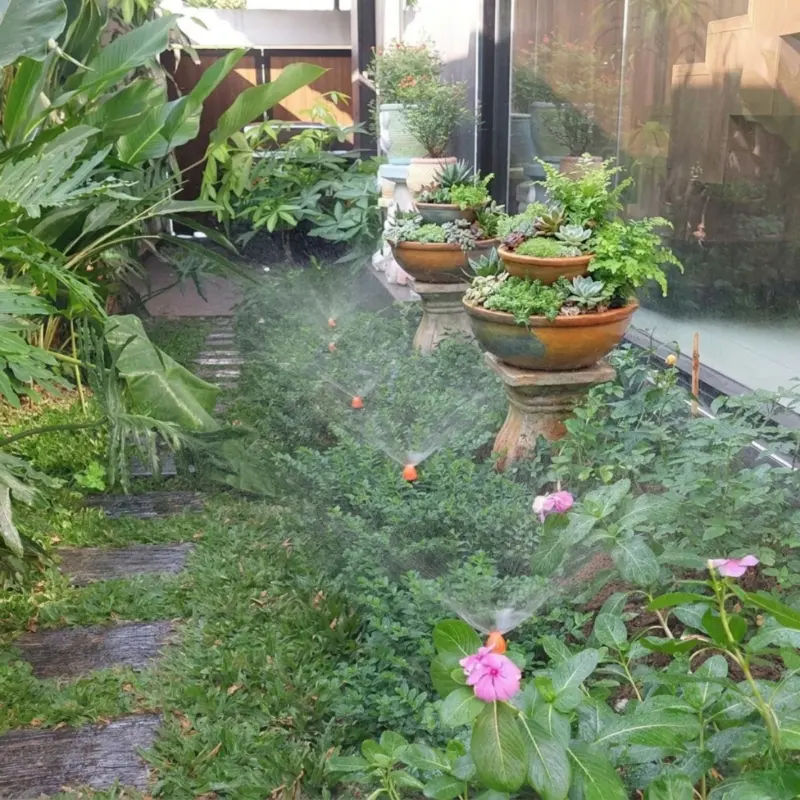 Một số công trình hệ thống tưới tự động