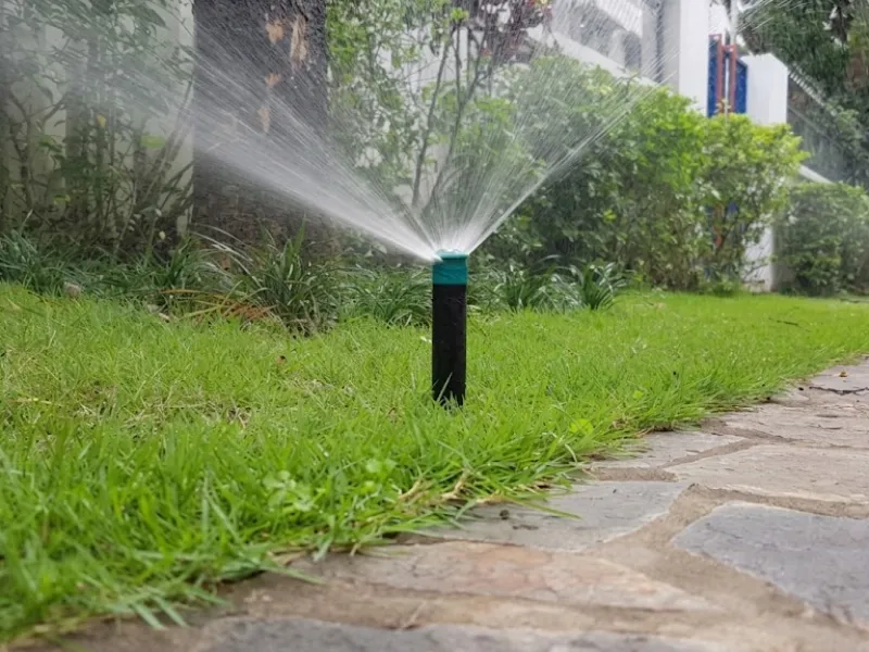 Lắp đặt hệ thống tưới tự động cho khu biệt thự cao cấp An Phú, đường Thảo Điền, Quận 2