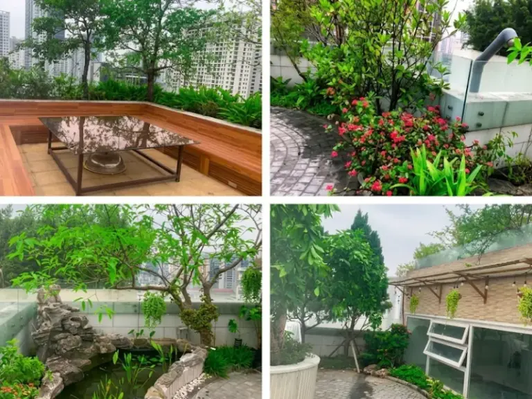 Hệ thống tưới cây tự động sân vườn nhà khách tại Cầu Giấy, Hà Nội