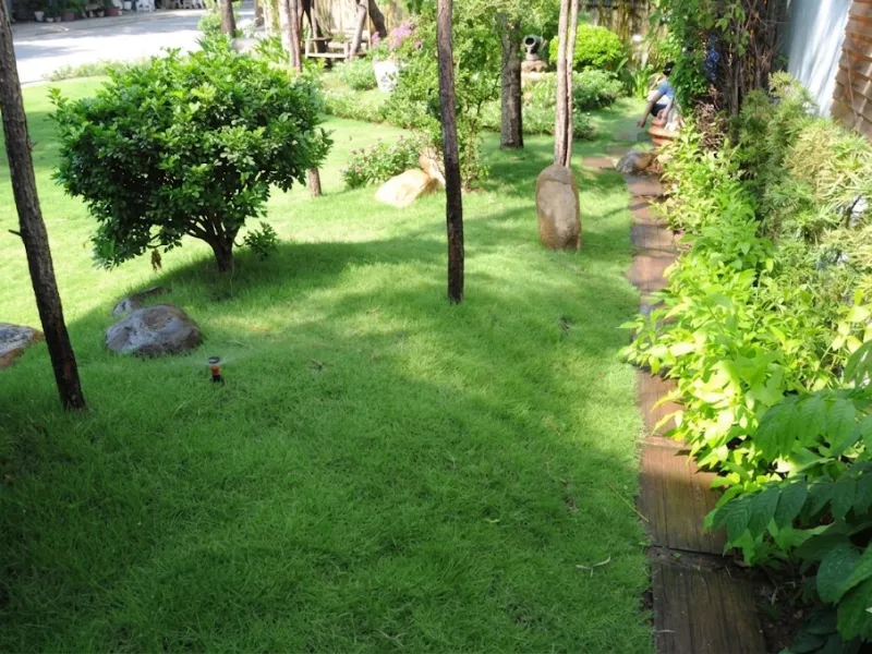 Lắp đặt hệ thống tưới tự động cho khuôn viên công ty Cảnh Quan Việt tại KDC Gia Hòa, Quận 9