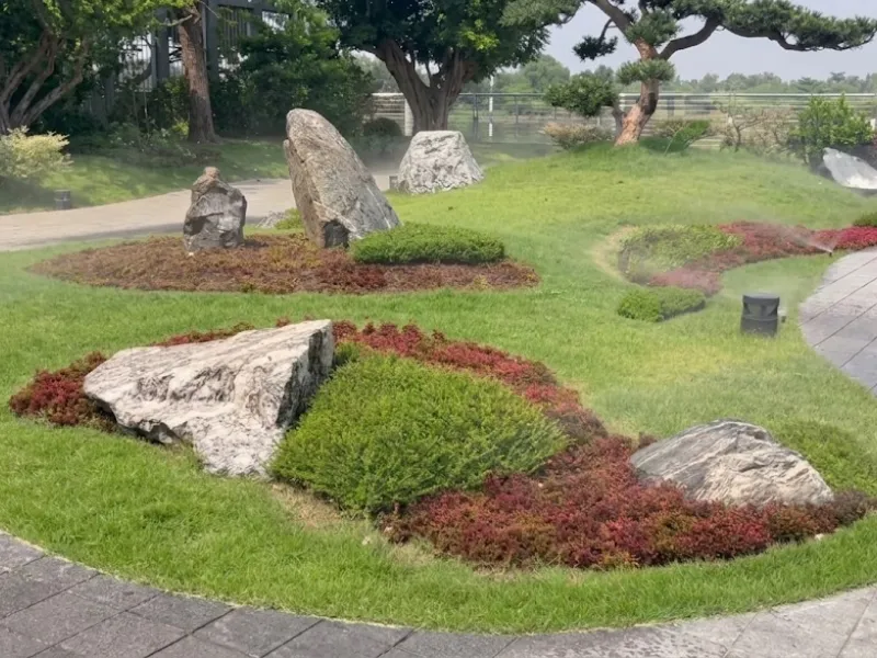 Thi công dự án tưới cây tự động cho sân vườn biệt thự tại quận 2