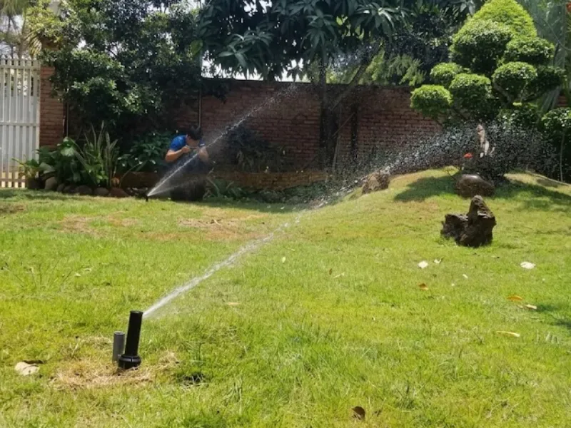 Lắp đặt hệ thống tưới sân vườn tự động cho nhà khách tại phường Phú Hữu, TP. Thủ Đức