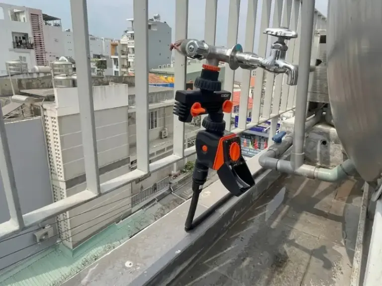 Thi công hệ thống tưới cây tự động sân thượng tại Bình Thạnh – Hồ Chí Minh