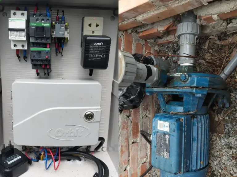 Bảo trì hệ thống do bơm không hoạt động cho khách hàng tại Bến Lức, Long An