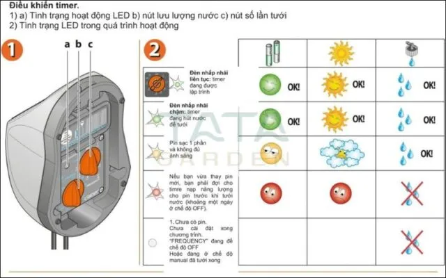 Nhận diện tình trạng timer